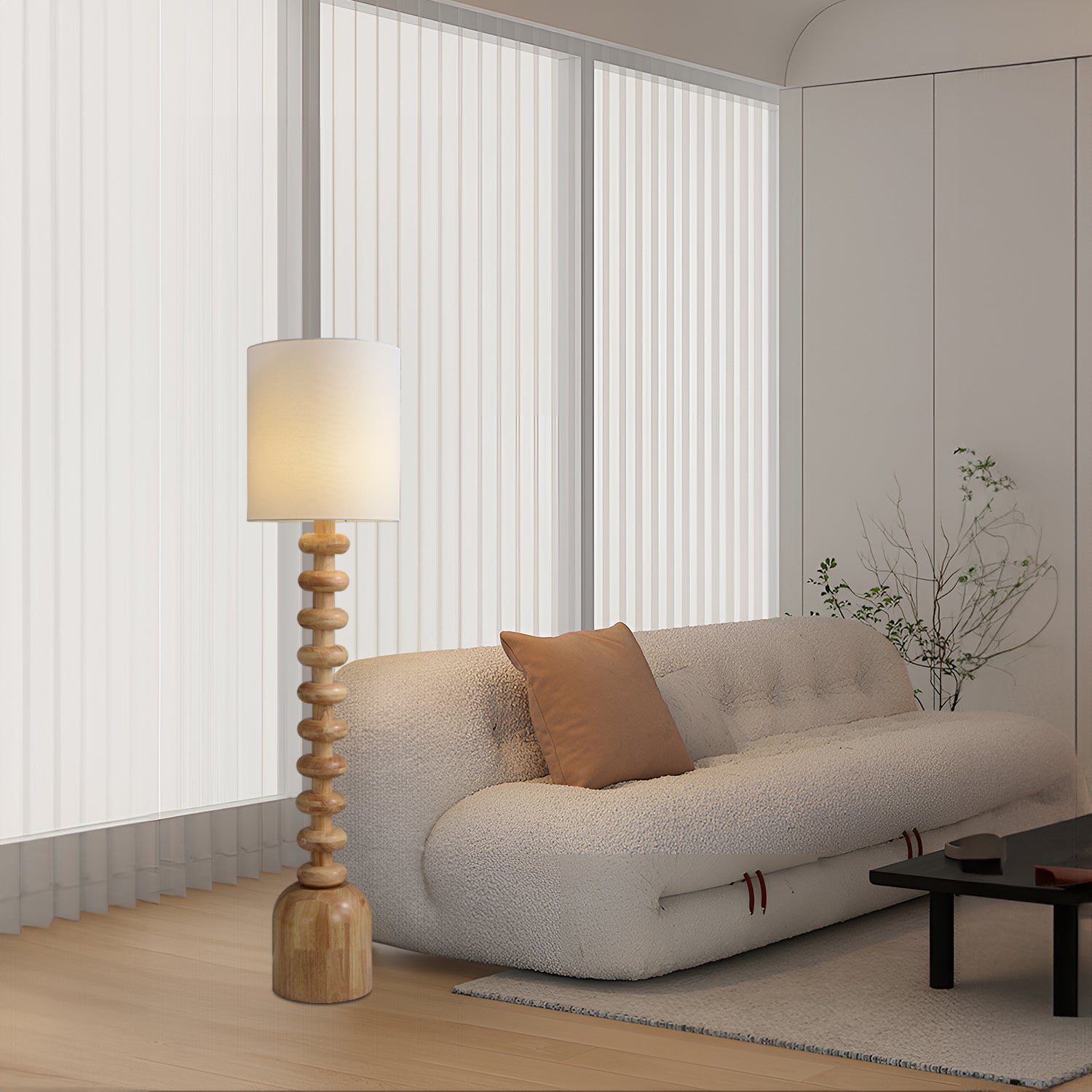 Emil Wood Floor Lamp