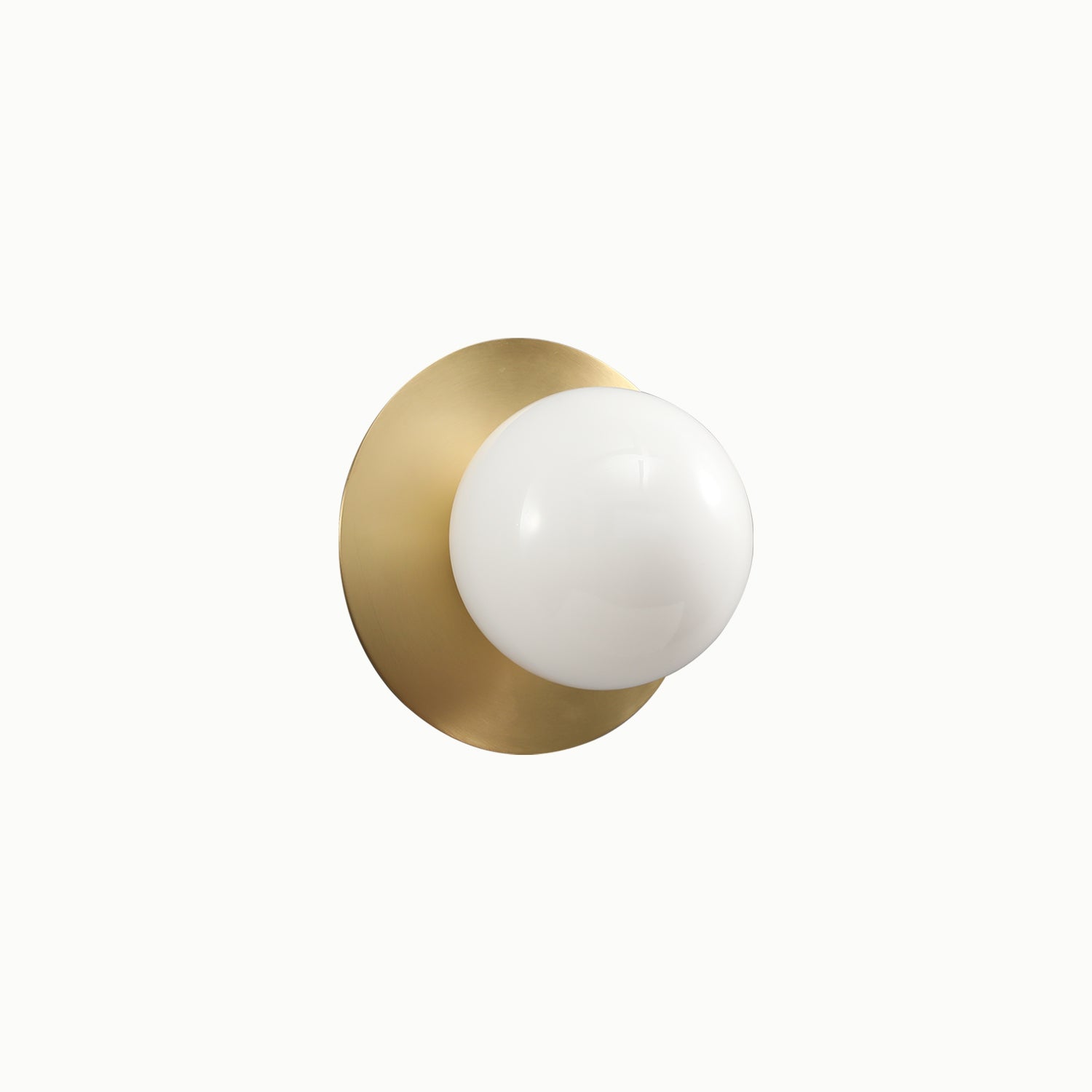 Liila 1 Brass Wall Lamp