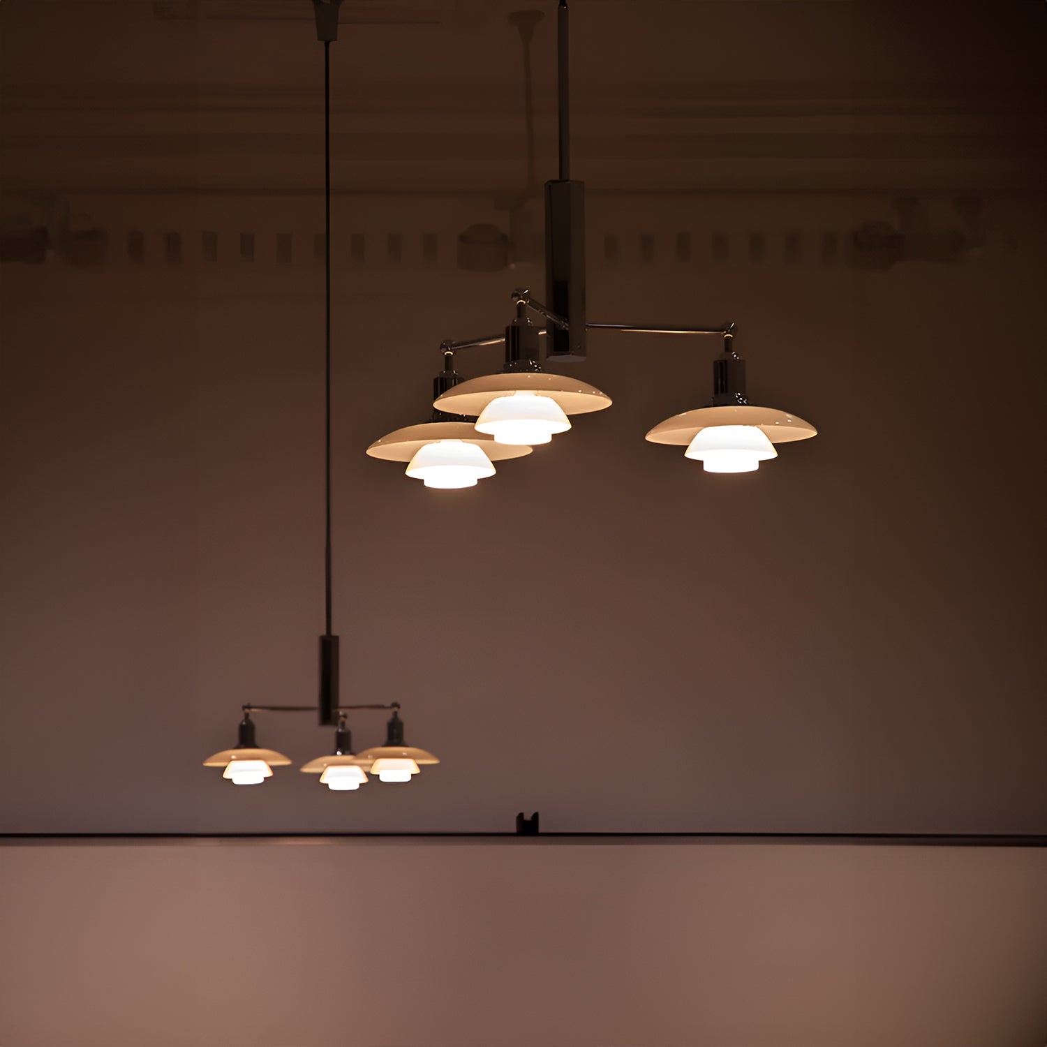 PH 2/1 Stem Fitting Chandelier