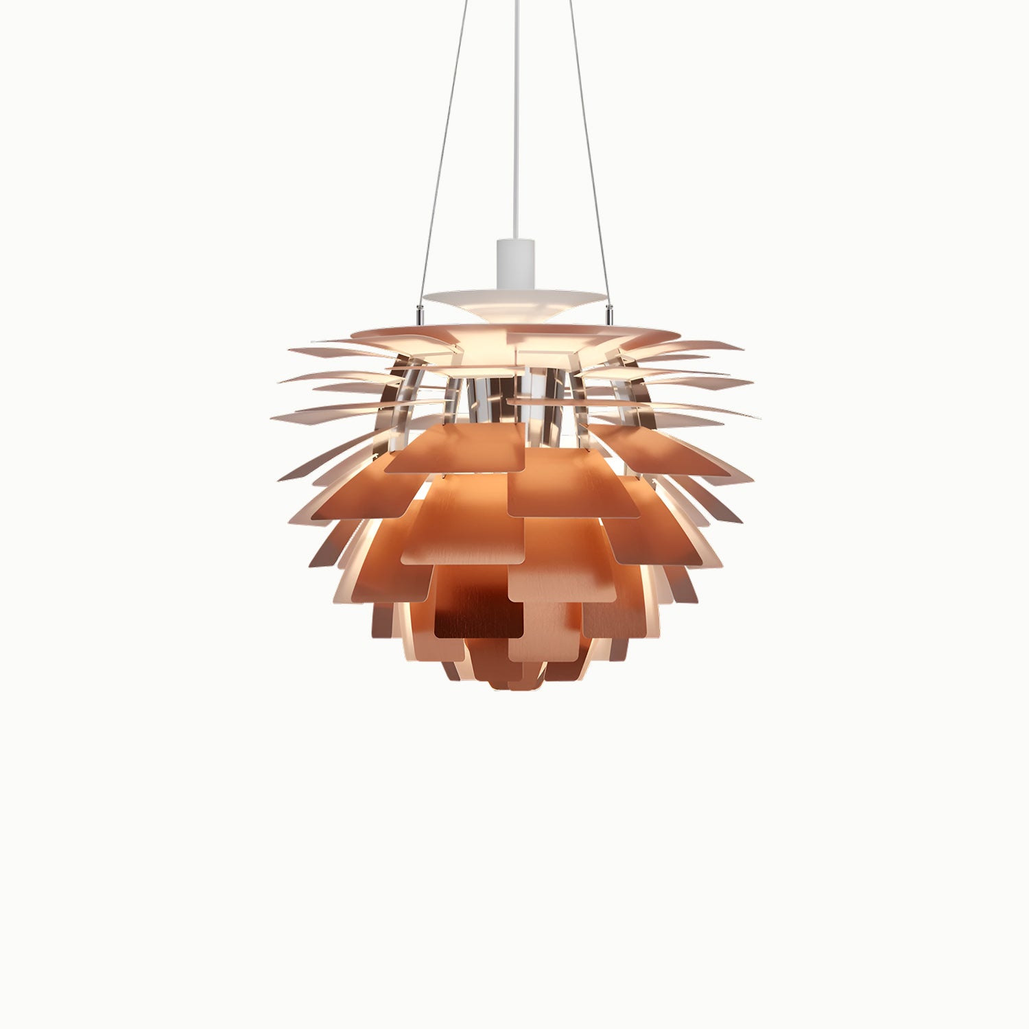 PH Artichoke Copper Pendant Light