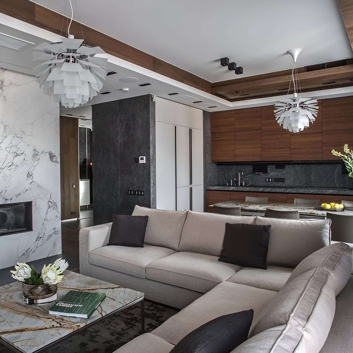 PH Artichoke Glass Pendant Light