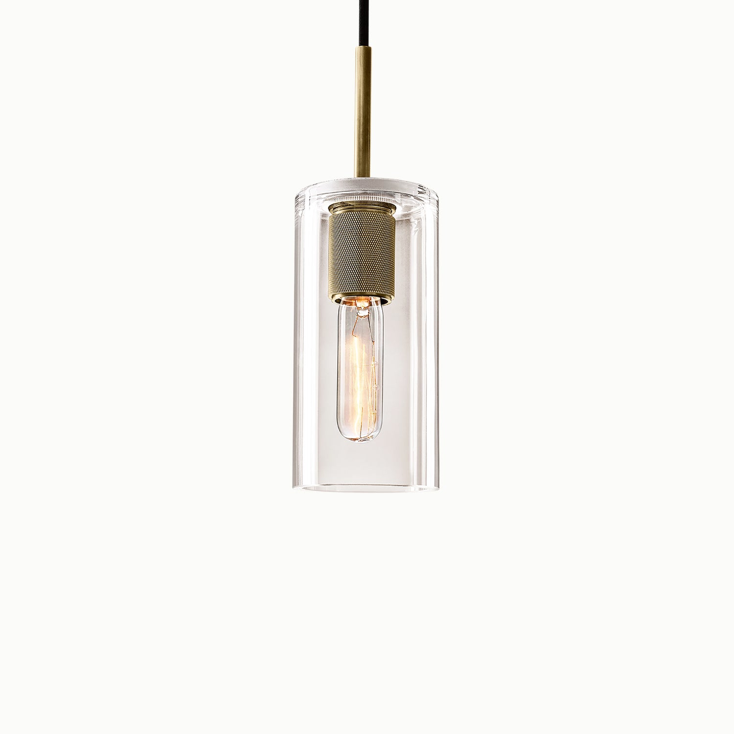 Utilitaire Cylinder Shade Pendant Light