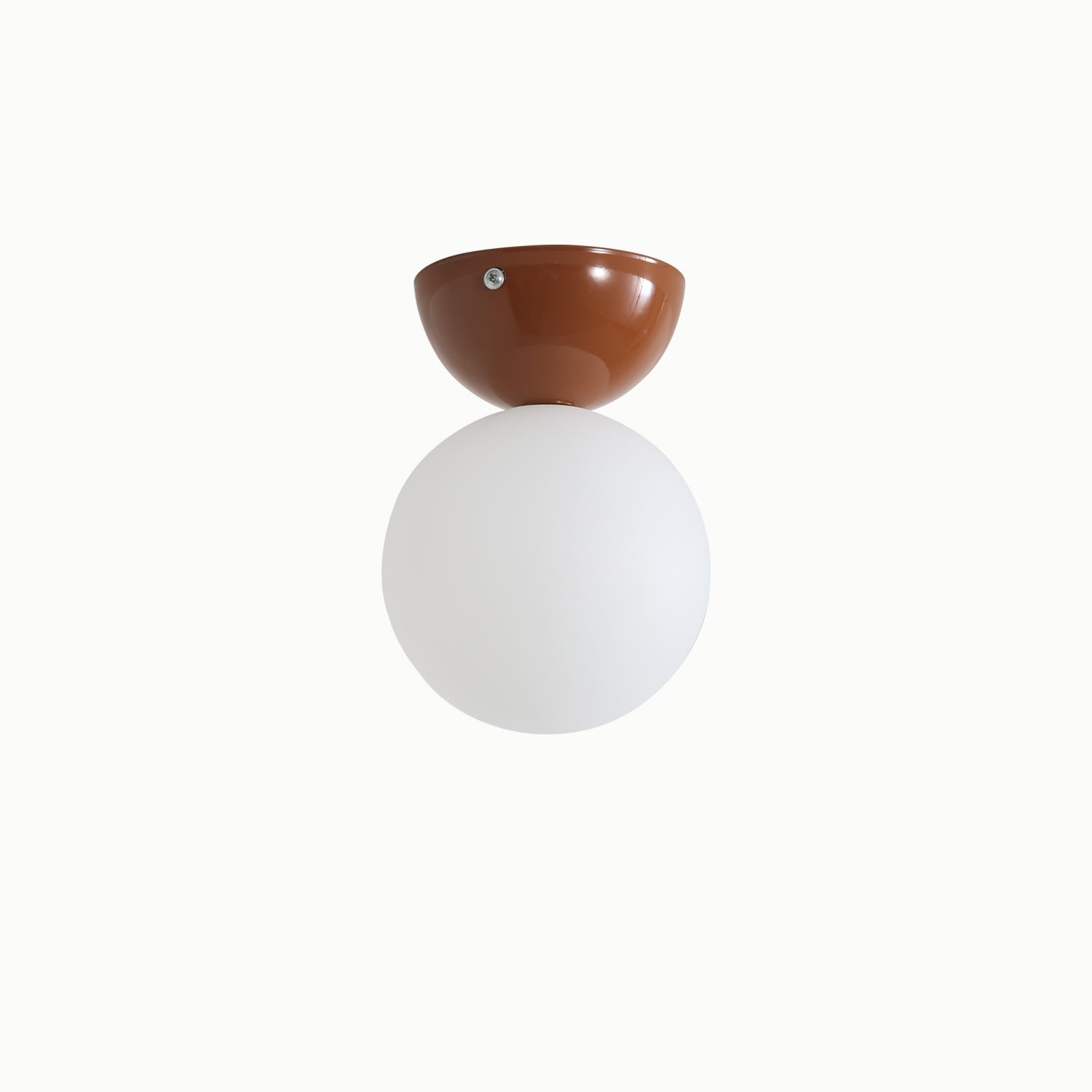 Cream Ball Ceiling Light