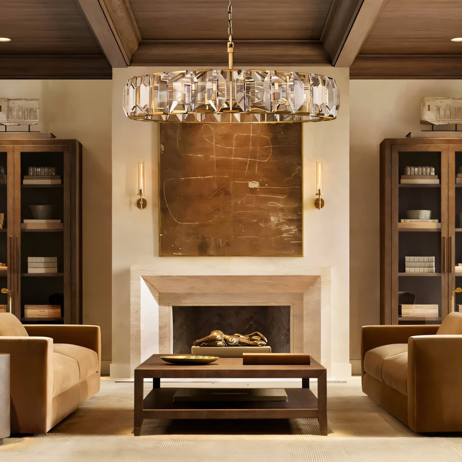 Harlow Crystal Round Chandelier