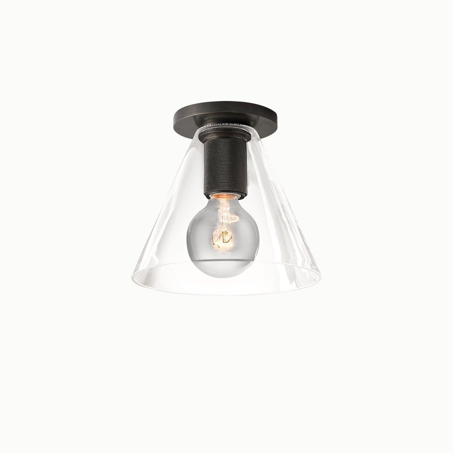 Utilitaire Funnel Shade Flushmount